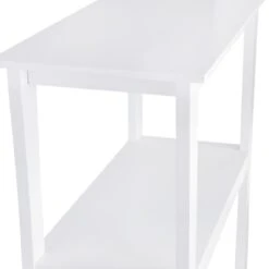 Providence Theodore White 3-Tier Thick Leg Bookshelf, 29" -Furniture Series Sale providence theodore white 3 tier thick leg bookshelf 29 2