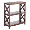 Providence Xavier 3-Tier Brown Bookshelf, 29" 2 Providence Xavier 3-Tier Brown Bookshelf, 29" -Furniture Series Sale providence xavier 3 tier brown bookshelf 29