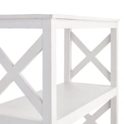 Providence Xavier White 3-Tier Bookshelf, 29" -Furniture Series Sale providence xavier white 3 tier bookshelf 29 3