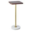 Remy Wood & Marble Drink Table 2 Remy Wood & Marble Drink Table -Furniture Series Sale remy wood marble drink table
