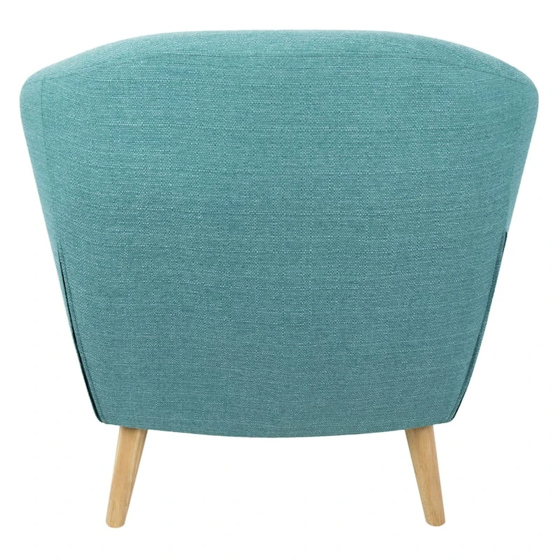 Rockwell Teal Mid-Century Modern Accent Chair 7 Rockwell Teal Mid-Century Modern Accent Chair - Image 5