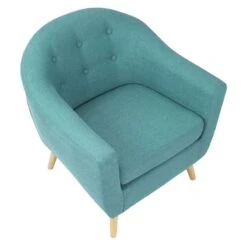 Rockwell Teal Mid-Century Modern Accent Chair 16 Rockwell Teal Mid-Century Modern Accent Chair -Furniture Series Sale rockwell teal mid century modern accent chair 6