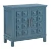 Sadie 2-Drawer Geometric Cabinet, Turquoise -Furniture Series Sale sadie 2 drawer geometric cabinet turquoise