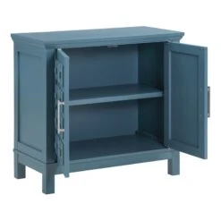 Sadie 2-Drawer Geometric Cabinet, Turquoise -Furniture Series Sale sadie 2 drawer geometric cabinet turquoise 2