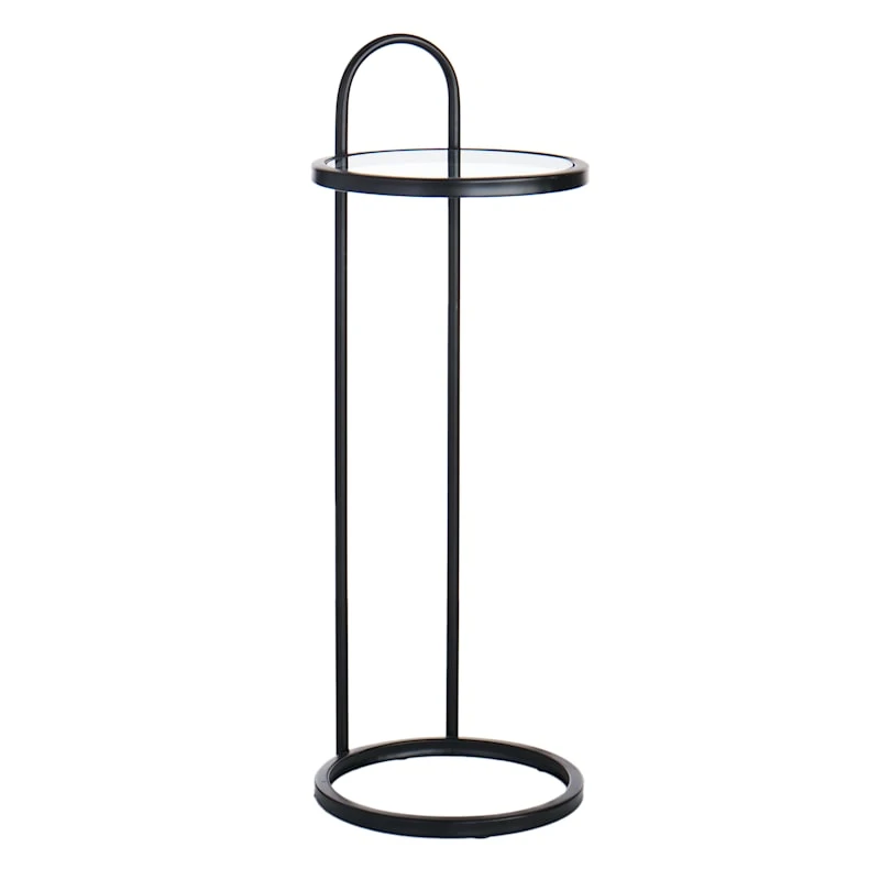 Salem Drink Table, Black 3 Salem Drink Table, Black