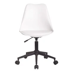 Sally Adjustable Office Chair, White -Furniture Series Sale sally adjustable office chair white 3
