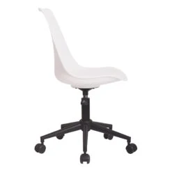 Sally Adjustable Office Chair, White -Furniture Series Sale sally adjustable office chair white 4