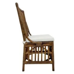 Set Of 2 Honeybloom Cade Brown Rattan Box Chair -Furniture Series Sale set of 2 honeybloom cade brown rattan box chair 3