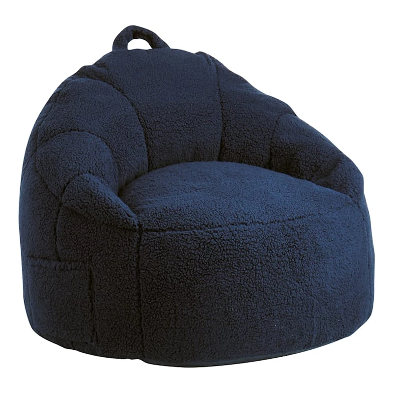 Sherpa Laid Back Lounger, Navy Blue 3 Sherpa Laid Back Lounger, Navy Blue