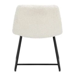 Tiny Dreamers Drake Kids Chair, White Sherpa -Furniture Series Sale tiny dreamers drake kids chair white sherpa 4