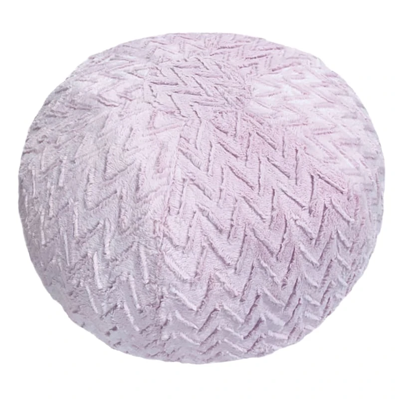Tiny Dreamers Kids Chevron Plush Bean Bag, Lavender Fog 3 Tiny Dreamers Kids Chevron Plush Bean Bag, Lavender Fog