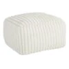 Tracey Boyd Esme Channeled Fur Pouf, Ivory 1 Tracey Boyd Esme Channeled Fur Pouf, Ivory -Furniture Series Sale tracey boyd esme channeled fur pouf ivory