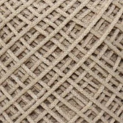 Ty Pennington Reid Twisted Ottoman, Wool Brown -Furniture Series Sale ty pennington reid twisted ottoman wool brown 3