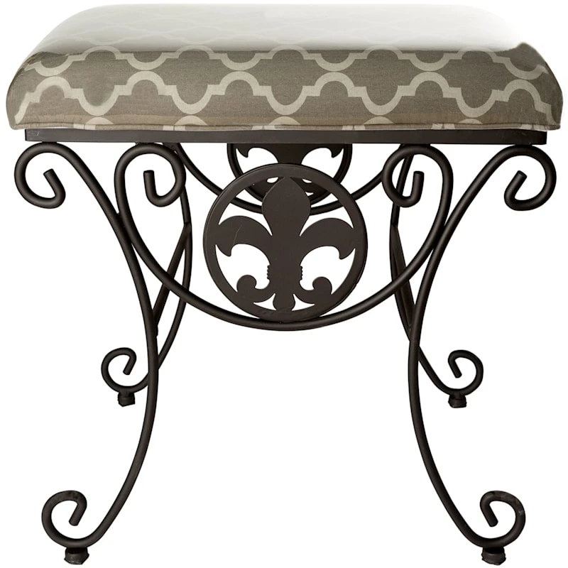 Vanity Fleur De Lis Black Rec 3 Vanity Fleur De Lis Black Rec