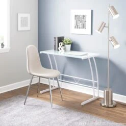 Viola Desk, White -Furniture Series Sale viola desk white 6