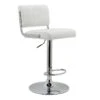 Warren Adjustable Barstool, White -Furniture Series Sale warren adjustable barstool white