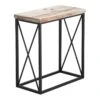 Wood Top With Black Cross Metal Table, Small 2 Wood Top With Black Cross Metal Table, Small -Furniture Series Sale wood top with black cross metal table small